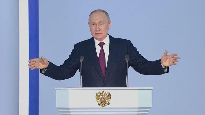 Projev Vladimira Putina