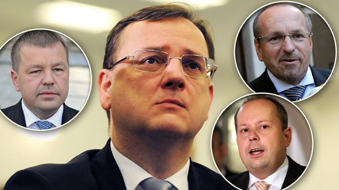 Nečas a rebelové půjdou k výslechu. Policie prověří, zda premiér uplácel