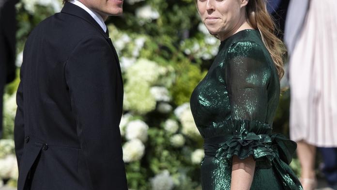 Princezna Beatrice a Edoardo Mapelli Mozzi