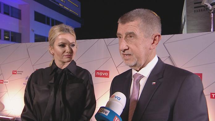 Andrej Babiš (ANO) a jeho manželka Monika Babišová