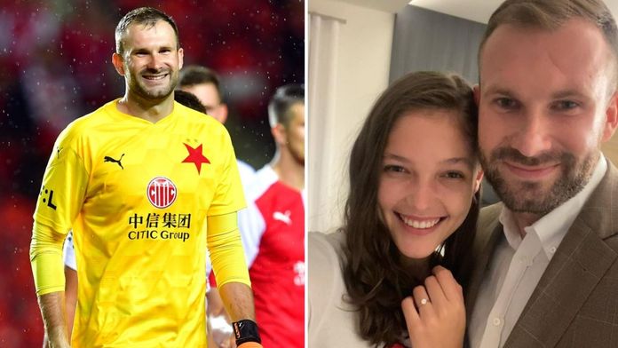 Ze Slavie se stává rodinný klub, brankář si bude brát šéfovu dceru