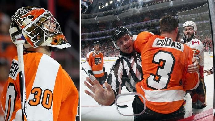 Flyers válí i bez Voráčka, další vítězství v řadě vychytal Neuvirth