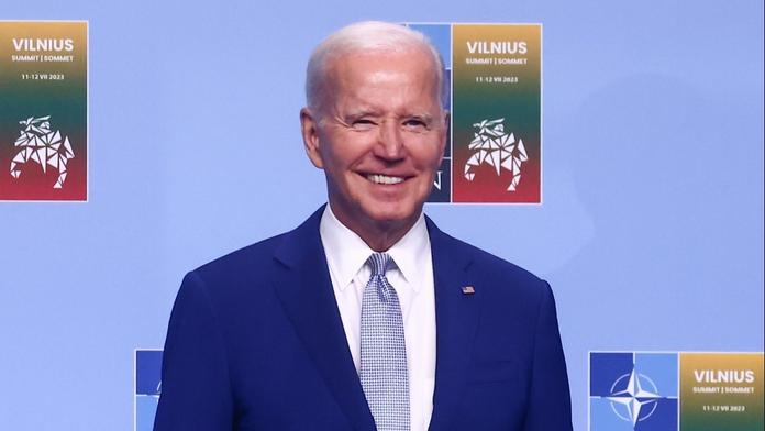 Biden v Litvě