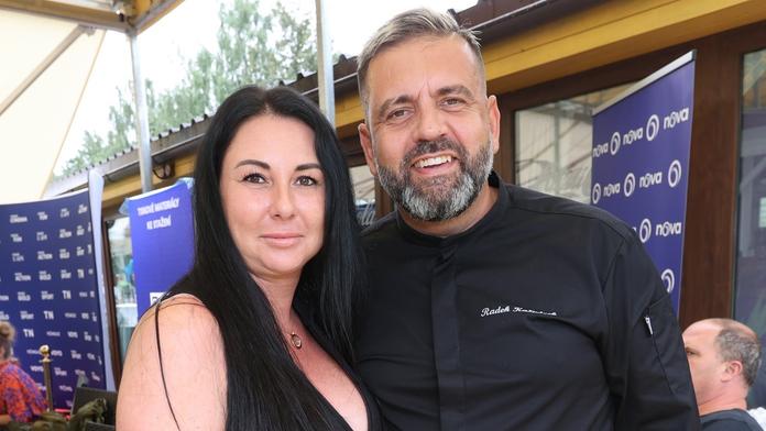 Radek Kašpárek a manželka Andrea