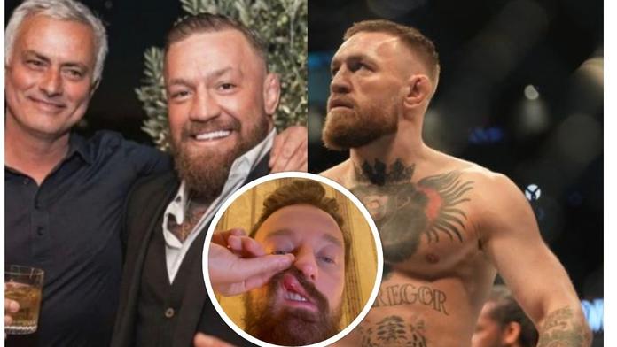 McGregorovy prázdniny v Římě: Potkal se s Mourinhem, pak zmlátil dýdžeje