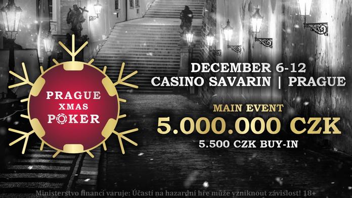 ŽIVĚ: Vánoční pokerový turnaj v Praze. Ve hře je 5 milionů korun!