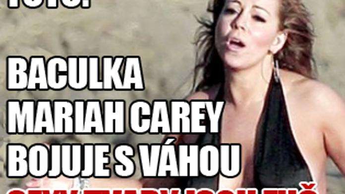 FOTO: Baculka Mariah Carey bojuje s váhou. Sexy tvary jsou fuč