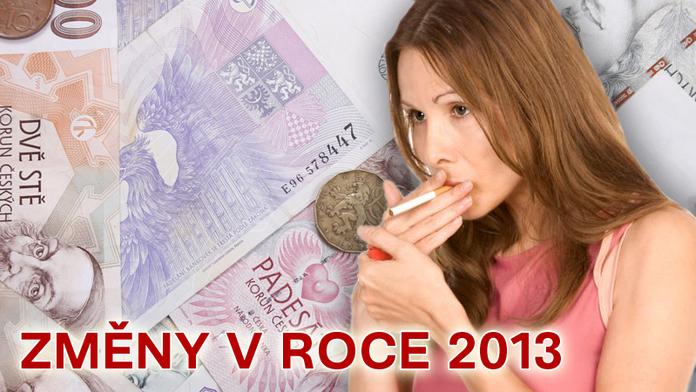 Změny v roce 2013: Kuřáci budou platit víc, zemědělci ani vinaři zatím ne
