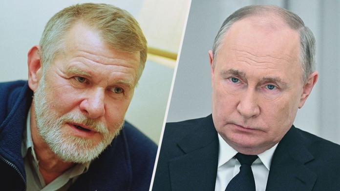 Jaromír Štětina a Vladimir Putin 