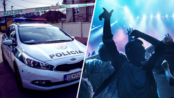Policie na festivalu
