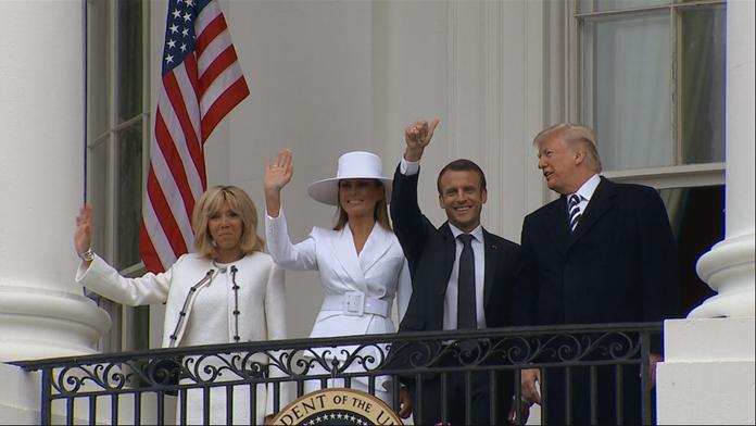 Melania žije jako ve vězení, tvrdí Macronová! Nemůže ani na krok