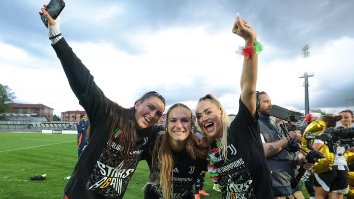 Fotbalistky Juventusu slavily titul