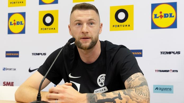 Na Anglii bude daleko větší tlak. To hraje v náš prospěch, říká Škriniar