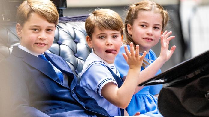 Princ George, princ Louis a princezna Charlotte