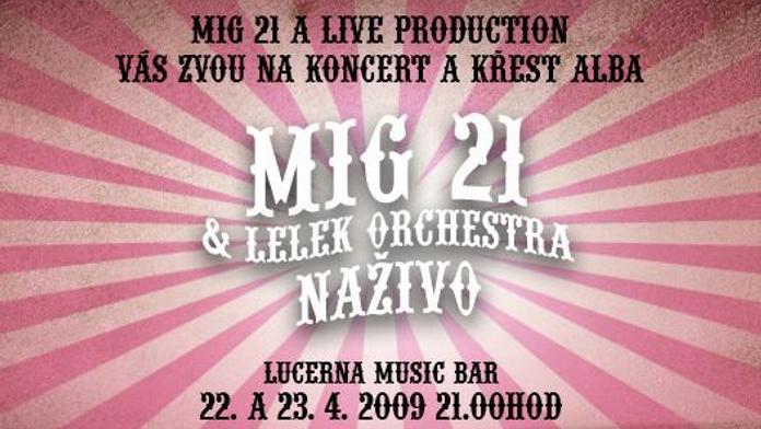 SOUTĚŽ o lístky na křest CD MIG 21 má svého vítěze