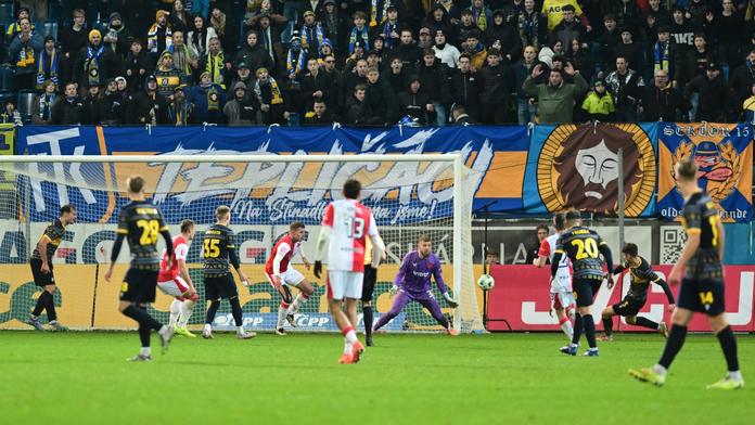 Slavia vyhrála po čtyřech letech v Teplicích. Dvěma góly rozhodl Chytil