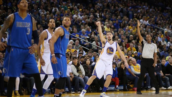 Rekordní výhra pro Golden State! Curryho zastínil skvělý Thompson!