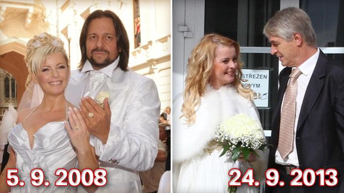 VELKÉ SROVNÁNÍ SVATEB: Takhle se Iveta změnila za 5 let!