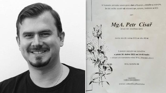 Zemřel talentovaný operní zpěvák. Bylo mu teprve 43 let