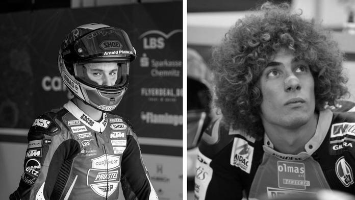 Jason Dupasquier a Marco Simoncelli