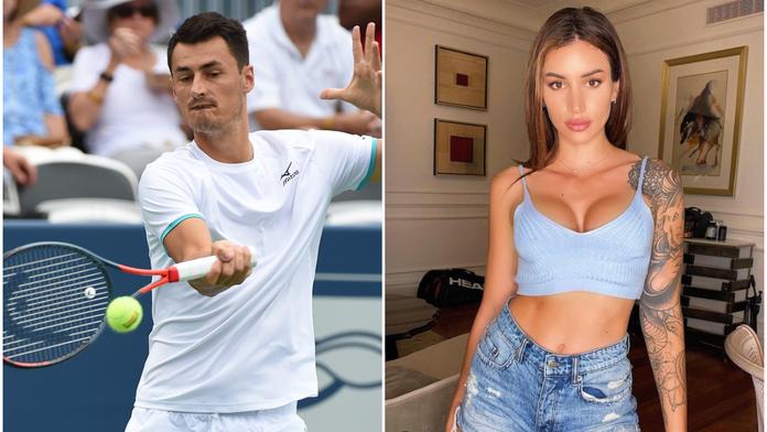 Sexy partnerka tenisty Tomice se zlobí. "Nemůžu před ním na velkou"