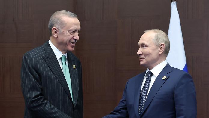 Prezidenti Recep Tayyip Erdogan a Vladimir Putin