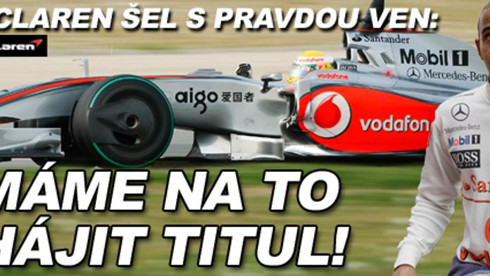 McLaren šel s pravdou ven: Nemáme na to obhájit titul!