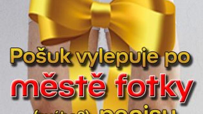 Pošuk vylepuje po městě fotky (svého?) penisu