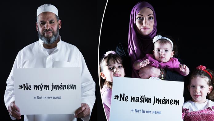 Muslimové v Česku: Jsme proti islámskému terorismu! GALERIE
