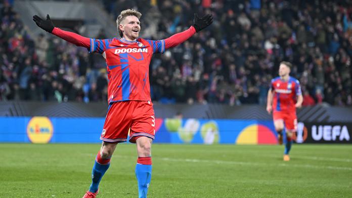 Tři hráči Plzně jsou v sestavě kola EL. Šulc má nejlepší hodnocení ze všech