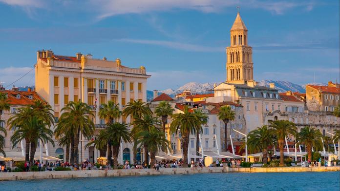 Město Split v Chorvatsku