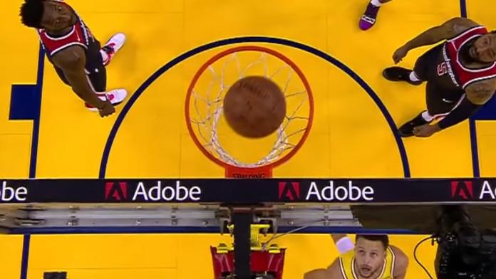 VIDEO: Nejlepší trefa měsíce? Žasl sám Curry i bránící Satoranský!