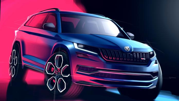Nejsilnější motor v historii! Nový Kodiaq RS se představí na podzim