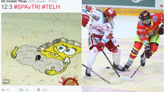 Třinec si z debaklu 3:12 utahoval! Fanouškům to vtipné nepřijde