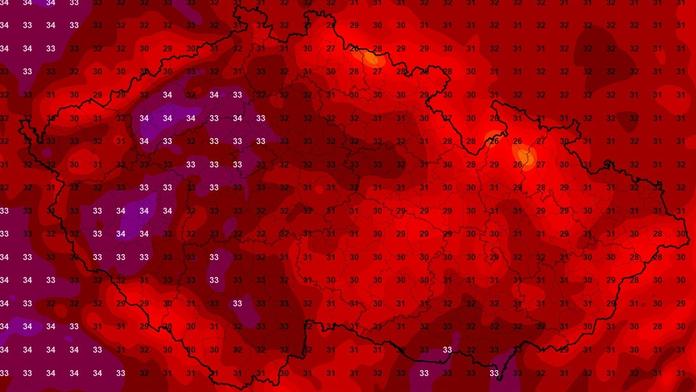 Mapa veder