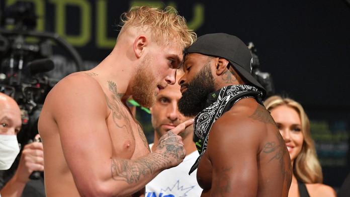 Jake Paul a Tyron Woodley