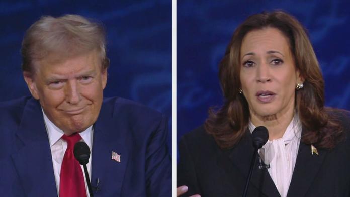 Donald Trump a Kamala Harrisová