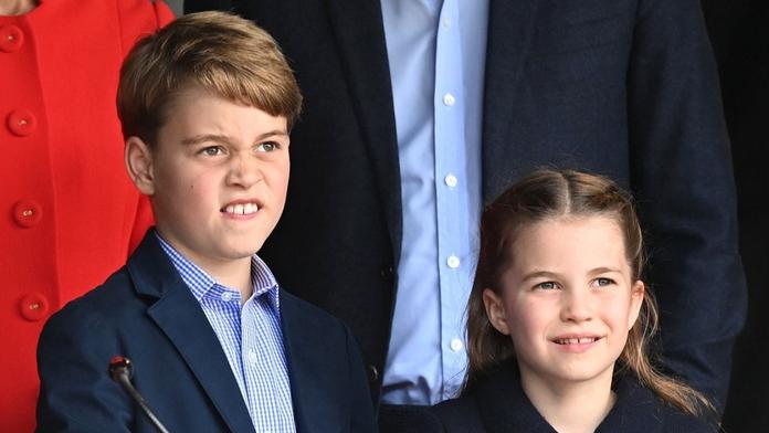 Princ George a princezna Charlotte