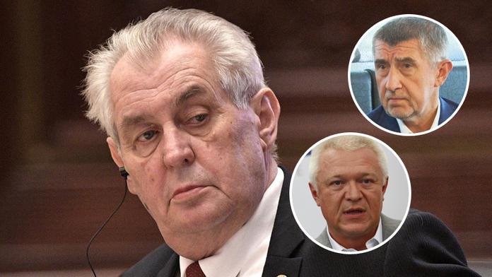 Zeman brání Babiše a opřel se do policistů. Ti si to nenechali líbit!