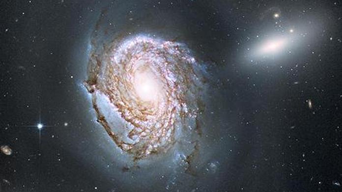 Strhující záběry spirální galaxie ve vysokém rozlišení