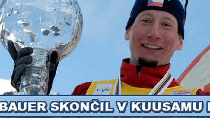Bauer dojel druhý po fantastickém stíhacím závodě
