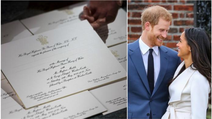 Britové žijí královskou svatbou. Na pozvánce si všimli divných detailů