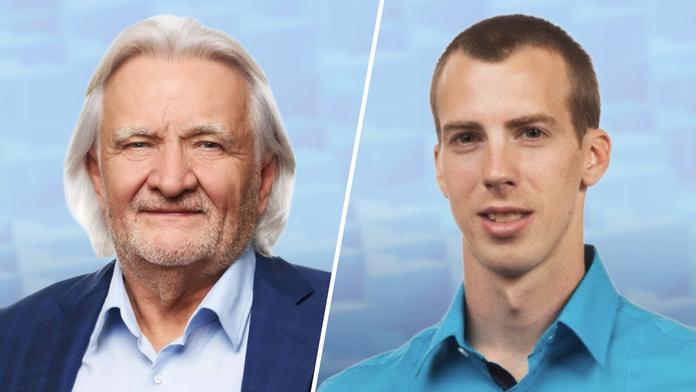 Čestmír Vančura (Zlín 21) a Jiří Korec (ANO)