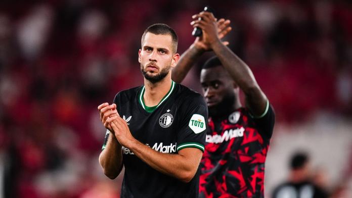 Dávid Hancko v dresu Feyenoordu