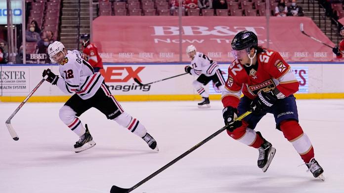 Panteři první střet sezóny vyhráli. K vítězství přispěl Radko Gudas