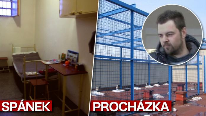 Nový domov Kramného: FOTKY z vazební věznice, kam jde kvůli vyvraždění rodiny