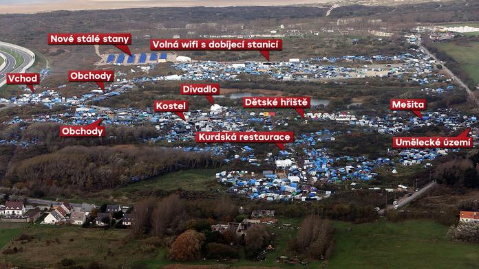 Noční kluby nebo wifi zdarma: Takhle si žijí uprchlíci v Calais