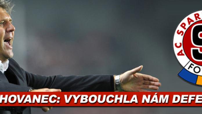 Jozef Chovanec: Vybouchla nám defenzíva!