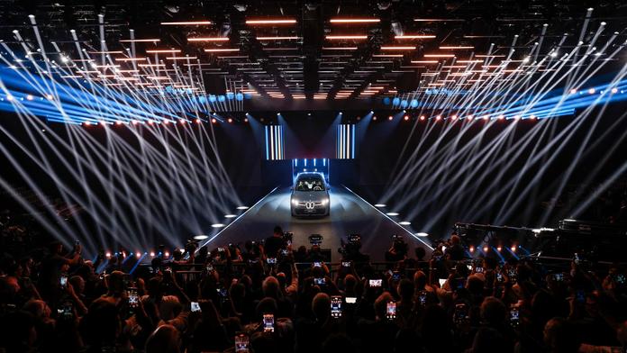 Prezentace BMW na mnichovském autosalonu IAA Mobility.