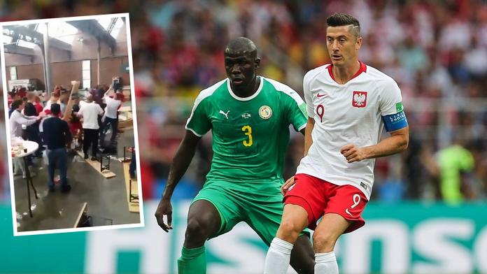 Byli jak smyslu zbavení: Takhle se řezali Poláci a Senegalci! VIDEO